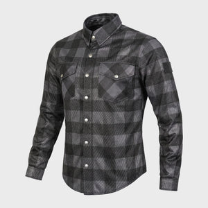 Taurus Ram Air mesh motorcycle shirt side view with CE Level 2 armour